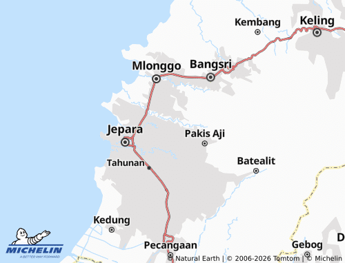 Mapa MICHELIN Bulungan - ViaMichelin