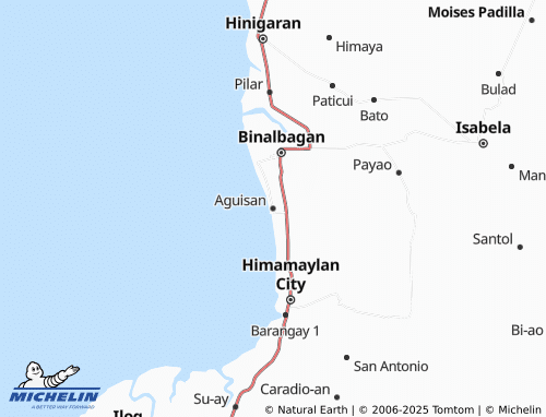 MICHELIN-Landkarte Aguisan - ViaMichelin