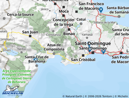 MICHELIN San José de Ocoa map - ViaMichelin