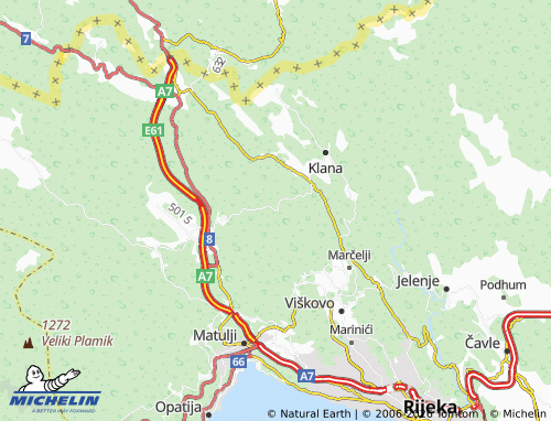 Mapa MICHELIN Breza - ViaMichelin
