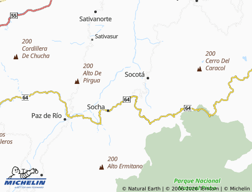 Mapa MICHELIN Alto - ViaMichelin