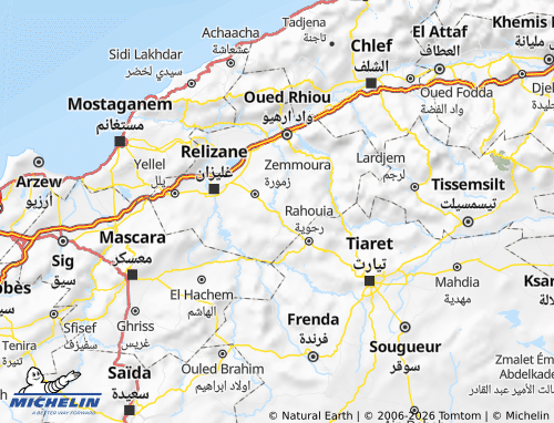 MICHELIN Mandas map - ViaMichelin