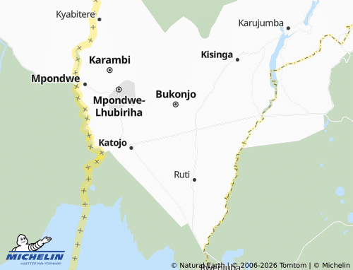 Kaart MICHELIN Bukangara - ViaMichelin