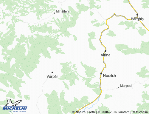 Mappa MICHELIN Ghijasa De Jos - ViaMichelin