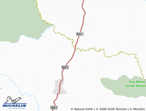 MICHELIN Kolonabua map - ViaMichelin