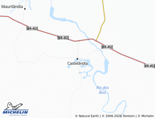 Carte MICHELIN Castelândia - ViaMichelin