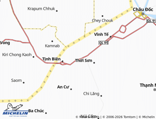 Mappa MICHELIN An Phú - ViaMichelin