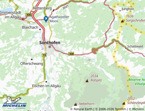 MICHELIN Liebenstein map - ViaMichelin
