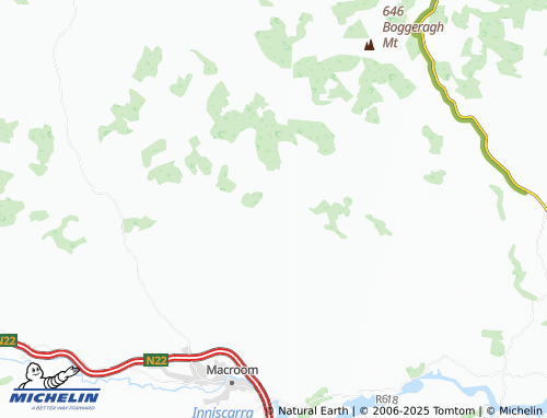 MICHELIN Ballinagree map - ViaMichelin