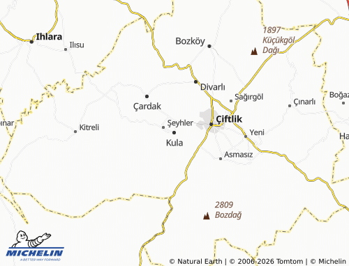 Mappa MICHELIN Kula - ViaMichelin