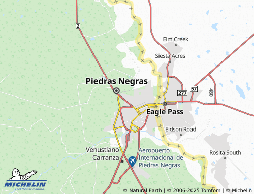 MICHELIN Tierra y Esperanza map - ViaMichelin
