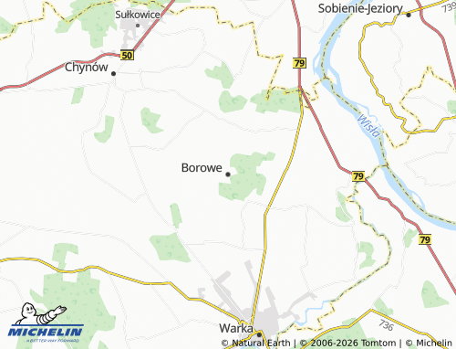 Carte MICHELIN Borowe - ViaMichelin