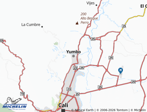Mappa MICHELIN Yumbo - ViaMichelin