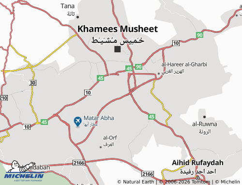 MICHELIN-Landkarte al-'Atfah - ViaMichelin