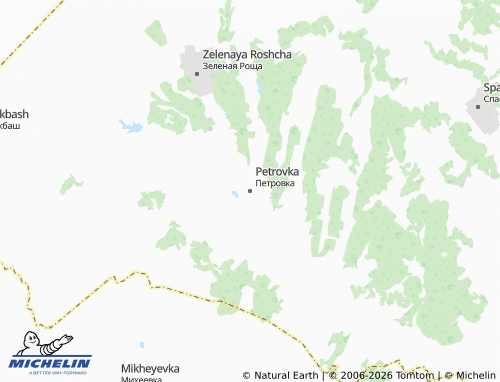 MICHELIN-Landkarte Petrovka - ViaMichelin