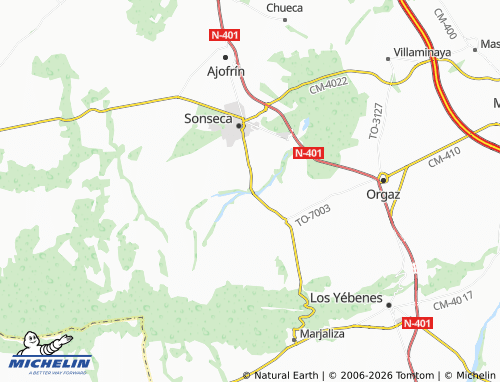 Mapa MICHELIN Casalgordo - ViaMichelin
