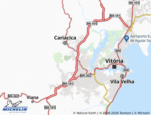 Mapa MICHELIN São Carlos - ViaMichelin