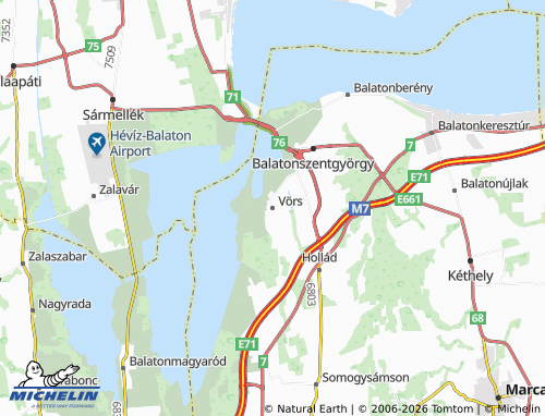 Mapa MICHELIN Vörs - ViaMichelin