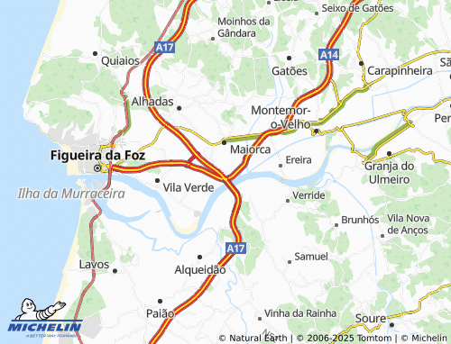 Carte MICHELIN Sanfins de Cima - ViaMichelin