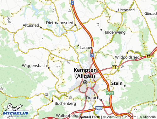 MICHELIN-Landkarte Zollhaus - ViaMichelin