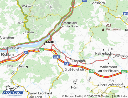 MICHELIN Neubach map - ViaMichelin