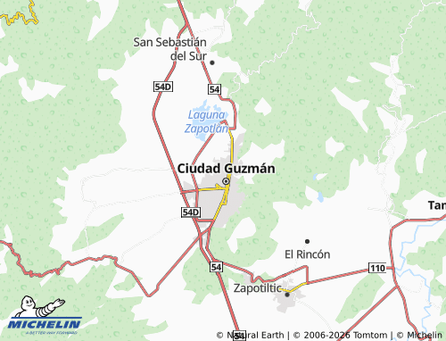 Mapa MICHELIN Esquipulas - ViaMichelin