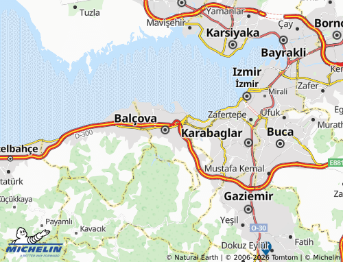 Mapa MICHELIN Onur - ViaMichelin