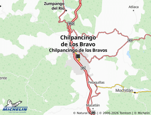 Mappa MICHELIN Nicolás Bravo - ViaMichelin