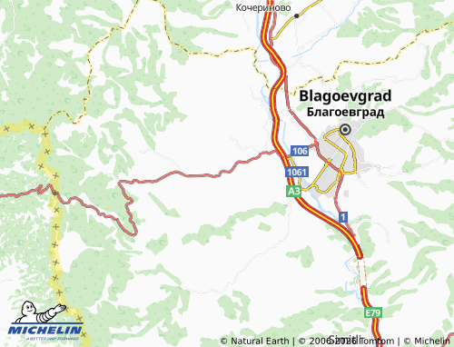 Mappa MICHELIN Selishte - ViaMichelin