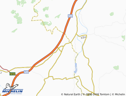 Mapa MICHELIN Paulstown - ViaMichelin