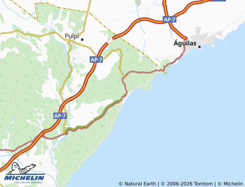 MICHELIN Casca map - ViaMichelin
