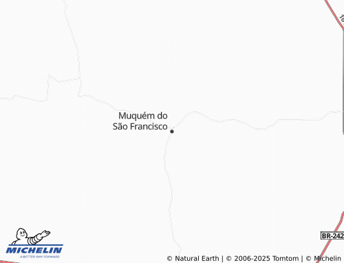 Carte MICHELIN Muquém de São Francisco - ViaMichelin