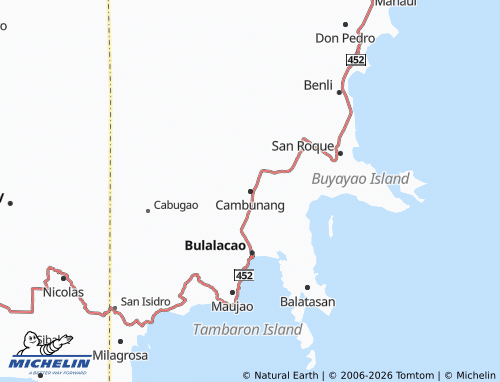 Mappa MICHELIN Cambunang - ViaMichelin