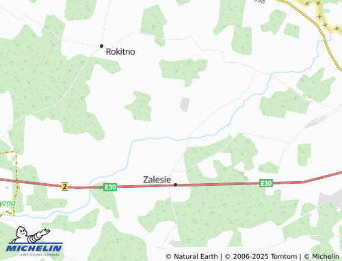 Carte MICHELIN Kijowiec - ViaMichelin