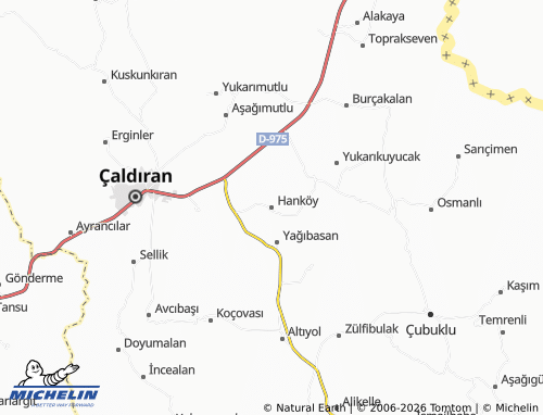 Mappa MICHELIN Hanköy - ViaMichelin