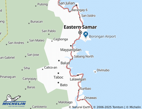 MICHELIN Pepelitan map - ViaMichelin