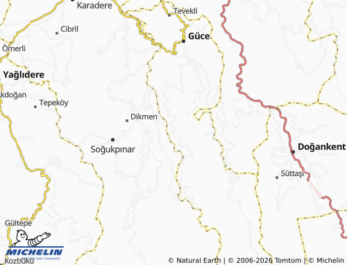 Mappa MICHELIN Sarıyar - ViaMichelin