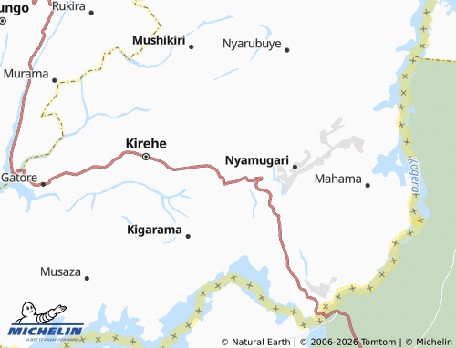 Mapa MICHELIN Kigina - ViaMichelin