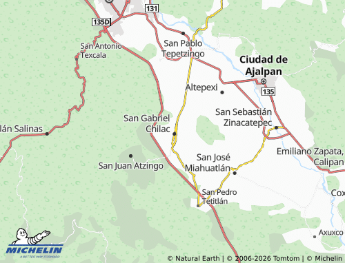 Mapa MICHELIN Centro - ViaMichelin