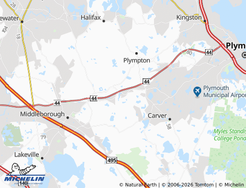 Mappa MICHELIN Waterville - ViaMichelin
