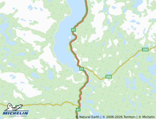 MICHELIN-Landkarte Tveitsund - ViaMichelin