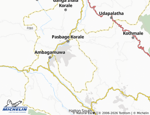 MICHELIN Inguruoya North map - ViaMichelin