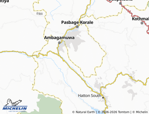Mappa MICHELIN Wewegama2 - ViaMichelin