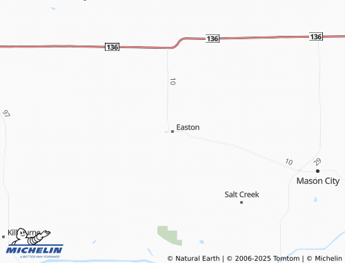 MICHELIN Easton map - ViaMichelin