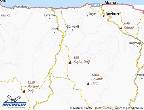 Mappa MICHELIN Köseali - ViaMichelin