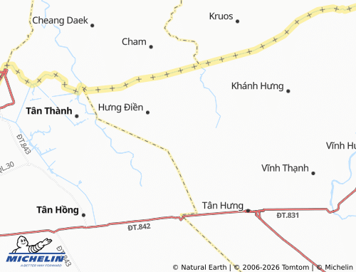 Mapa MICHELIN Hưng Điền B - ViaMichelin