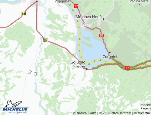 Mapa MICHELIN Radoševac - ViaMichelin