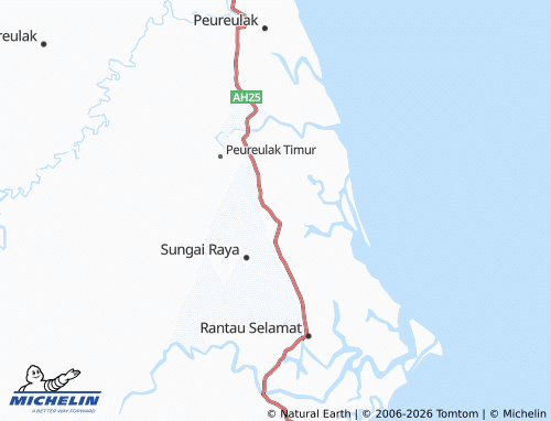 MICHELIN Seuneubok Punti map - ViaMichelin