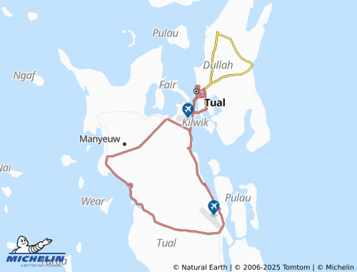 MICHELIN Wearlilir map - ViaMichelin