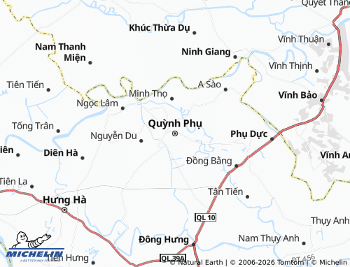 Mapa MICHELIN Quỳnh Hải - ViaMichelin